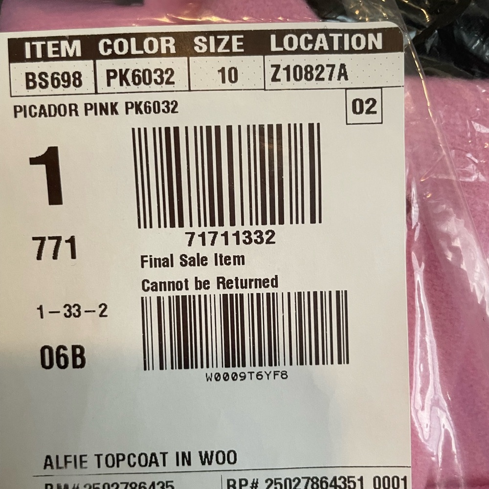 ✨NWT✨  J. Crew Alfie Topcoat in Picador Pink Italian Wool Blend Coat - Picture 11 of 14